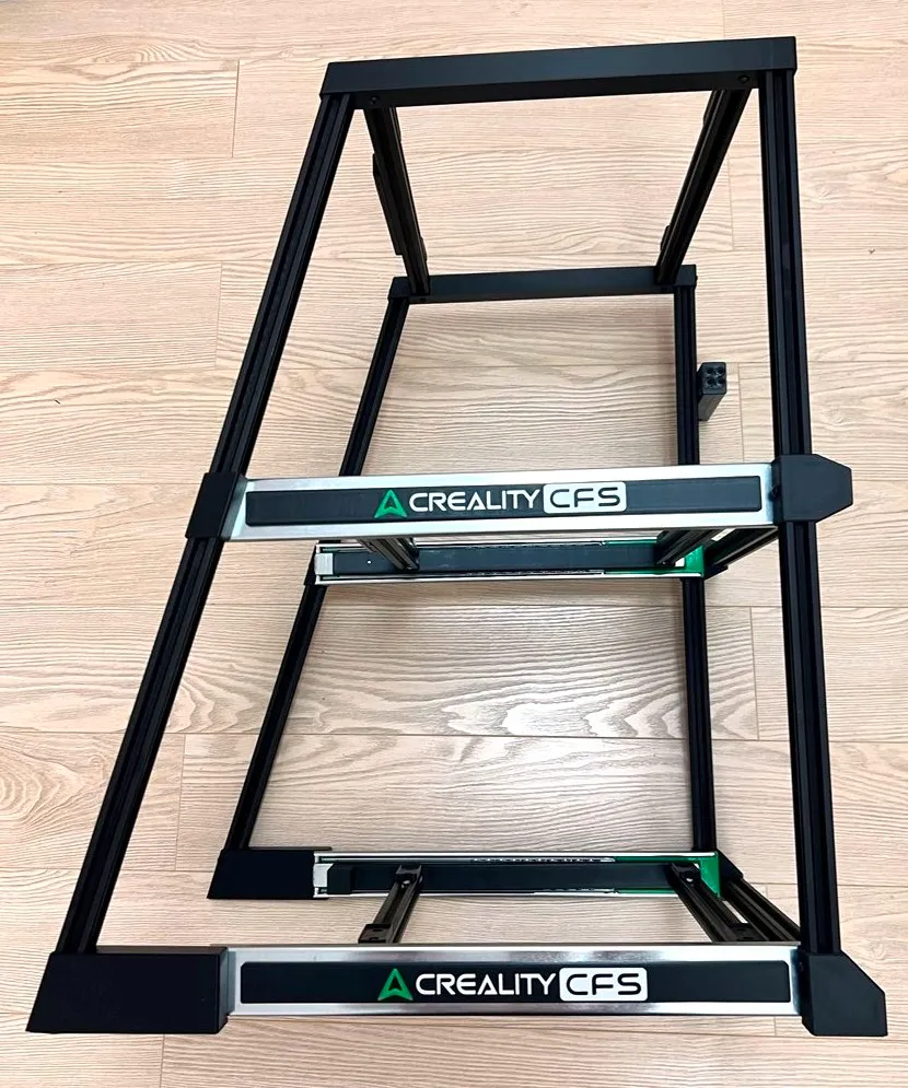 soporte de 3 CFS con raíles deslizantes (no giratorios)