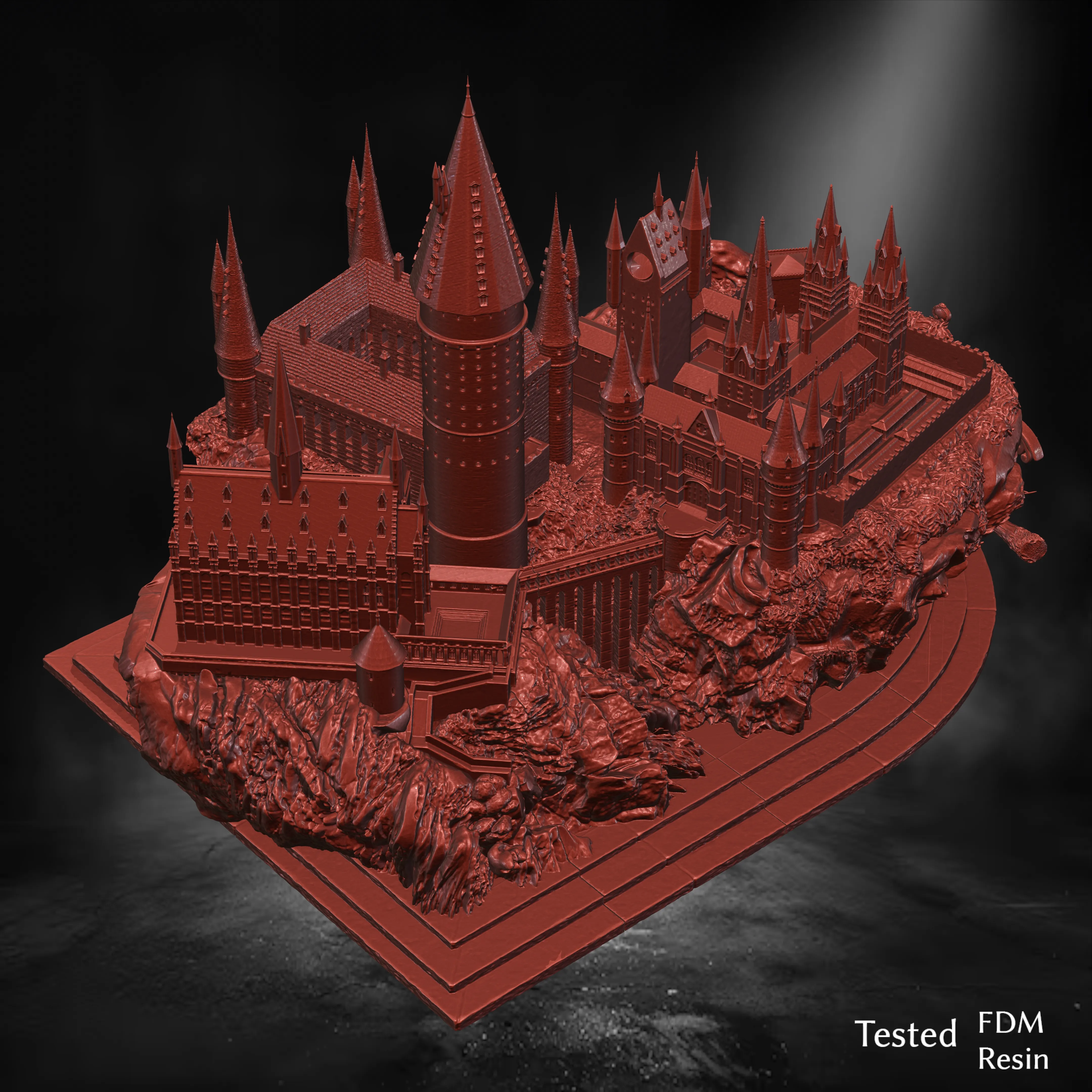 Hogwarts Castle – Harry Potter Fan Art STL 🏰✨