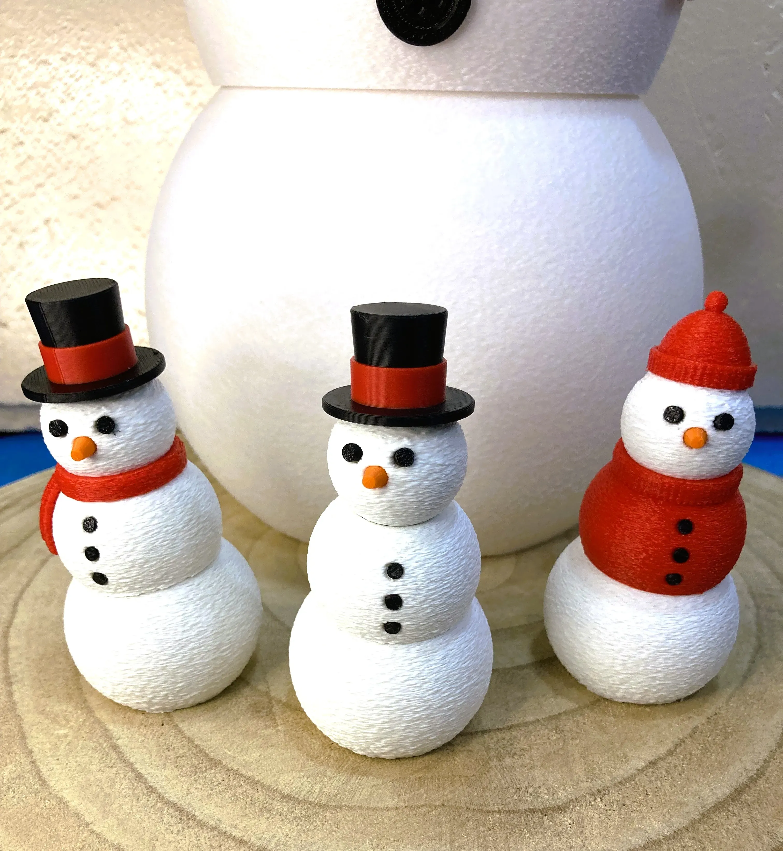 Small Snowman / Muñeco de nieve pequeño