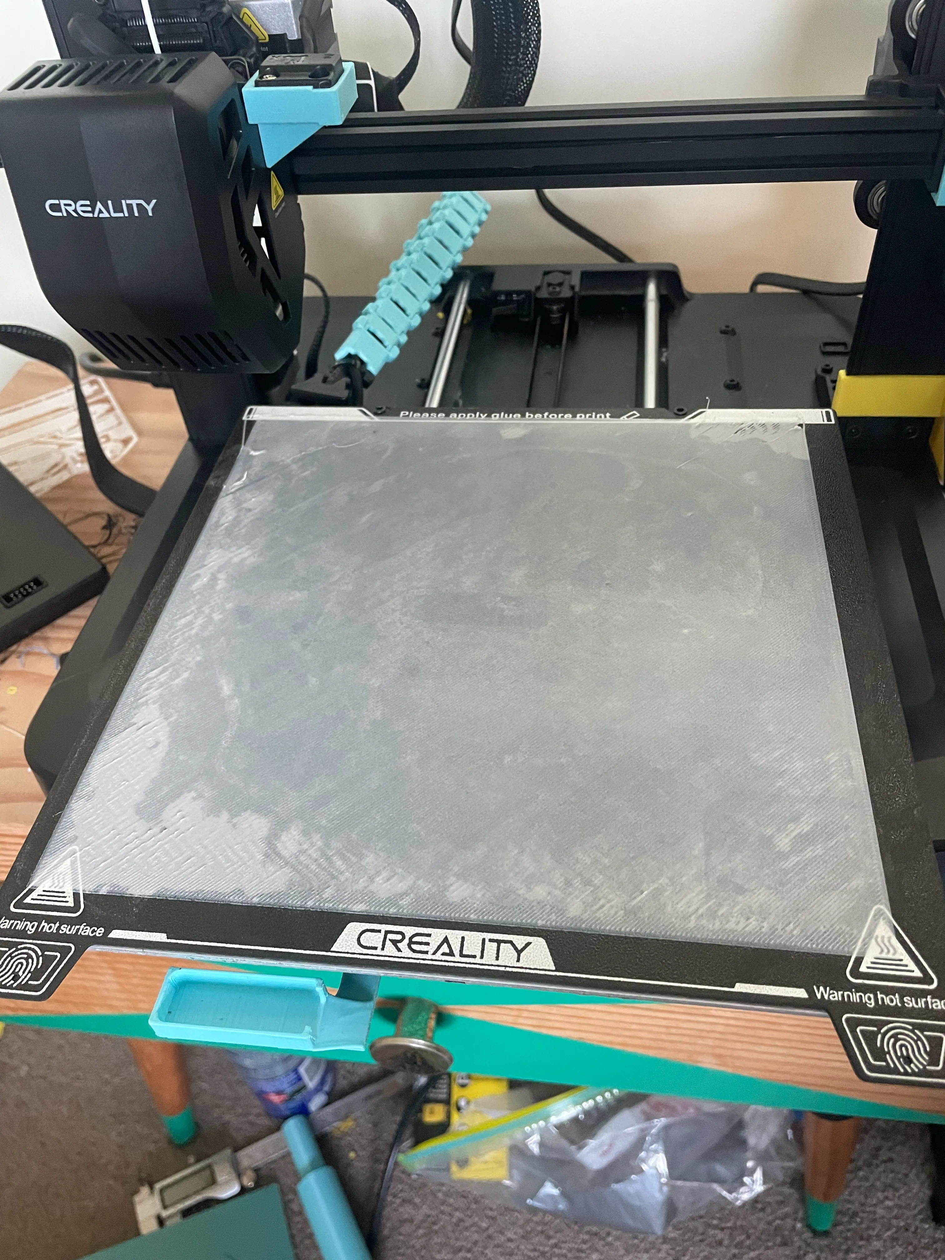 Ender 3 V3 SE bed adhesion/levelling test