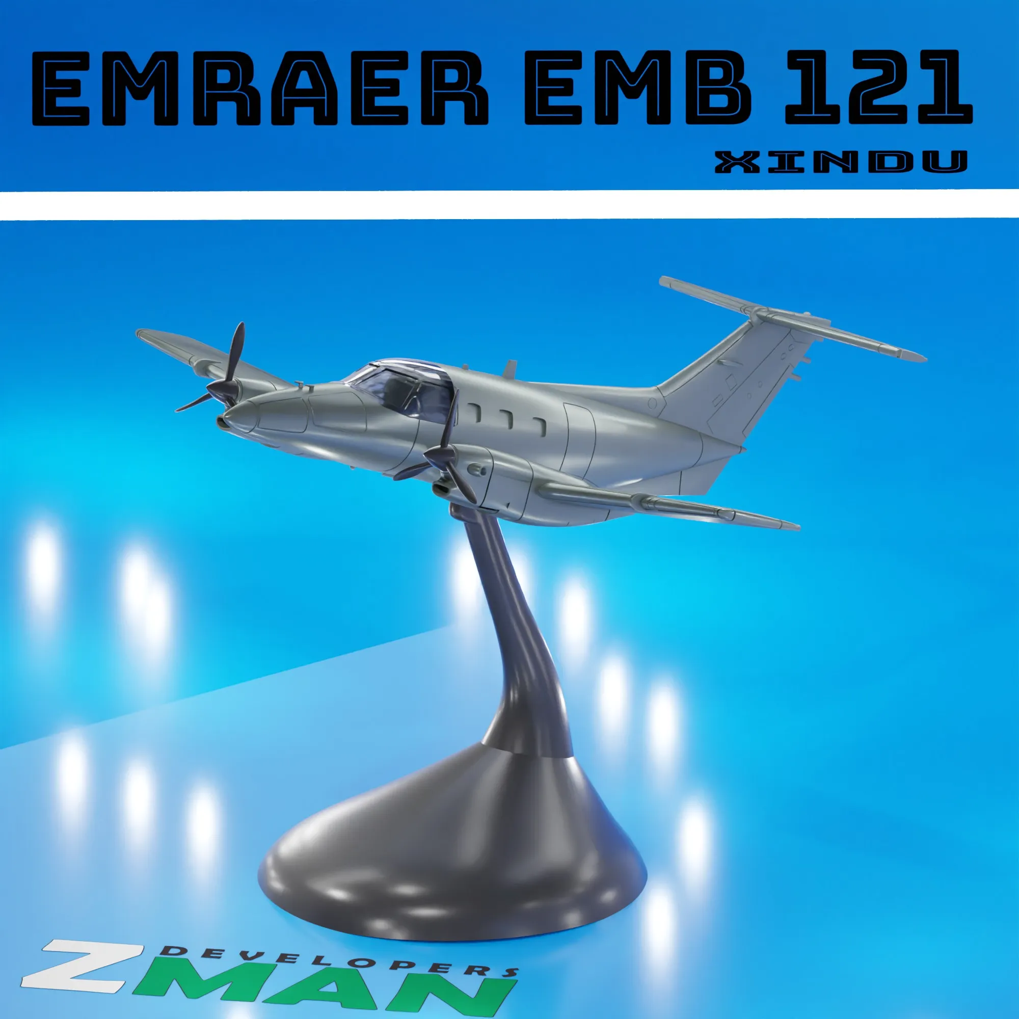 EMBRAER EMB-121 XINGU (2 EN 1)