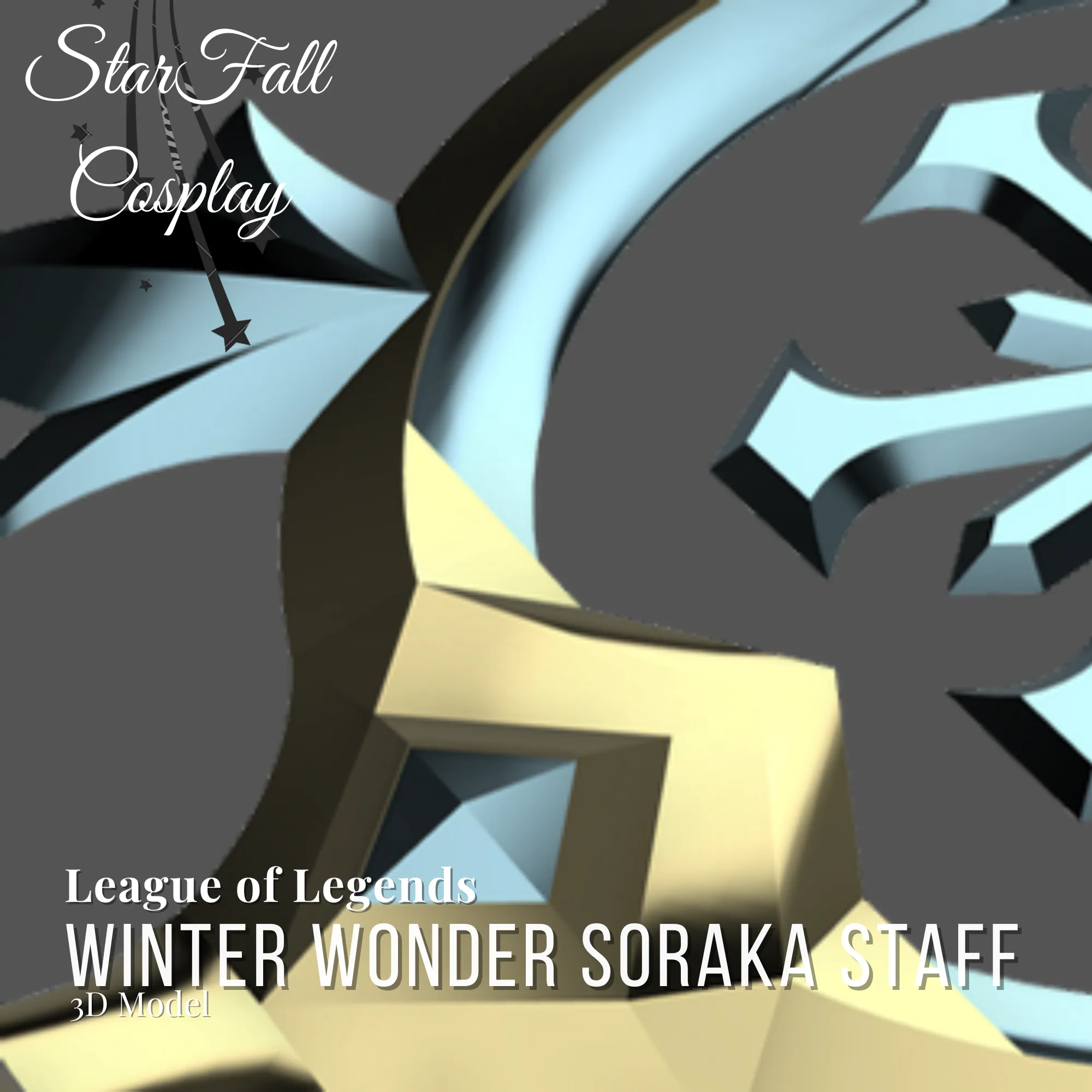 Winter Wonder Soraka Staff League of Legends