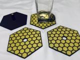 Honeycomb Coaster Set-2