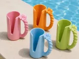 Bow Can Holder | Ribbon Drink Cooler with Twisted Handle-2
