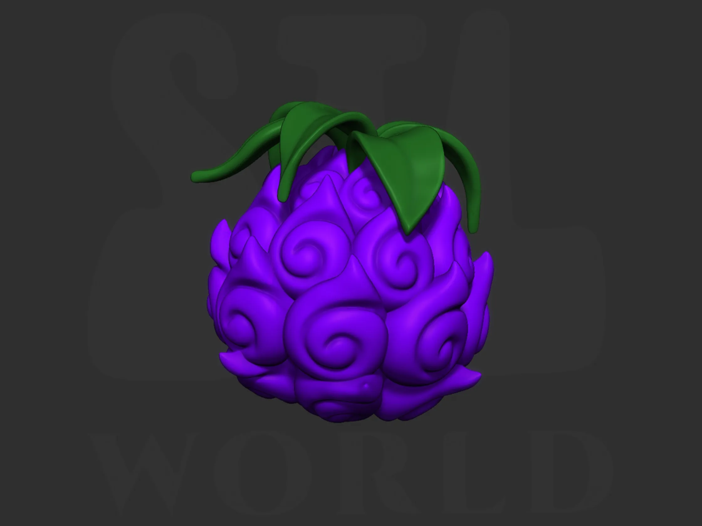 Kurohige Devil Fruit 3D Print Model
