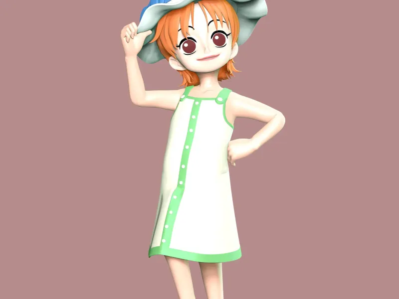 Kid Nami - One Piece