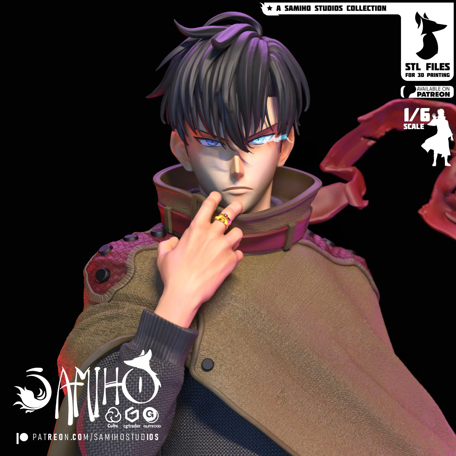 Characters & Creatures STL Download - Samiho Studios - Sung Jin