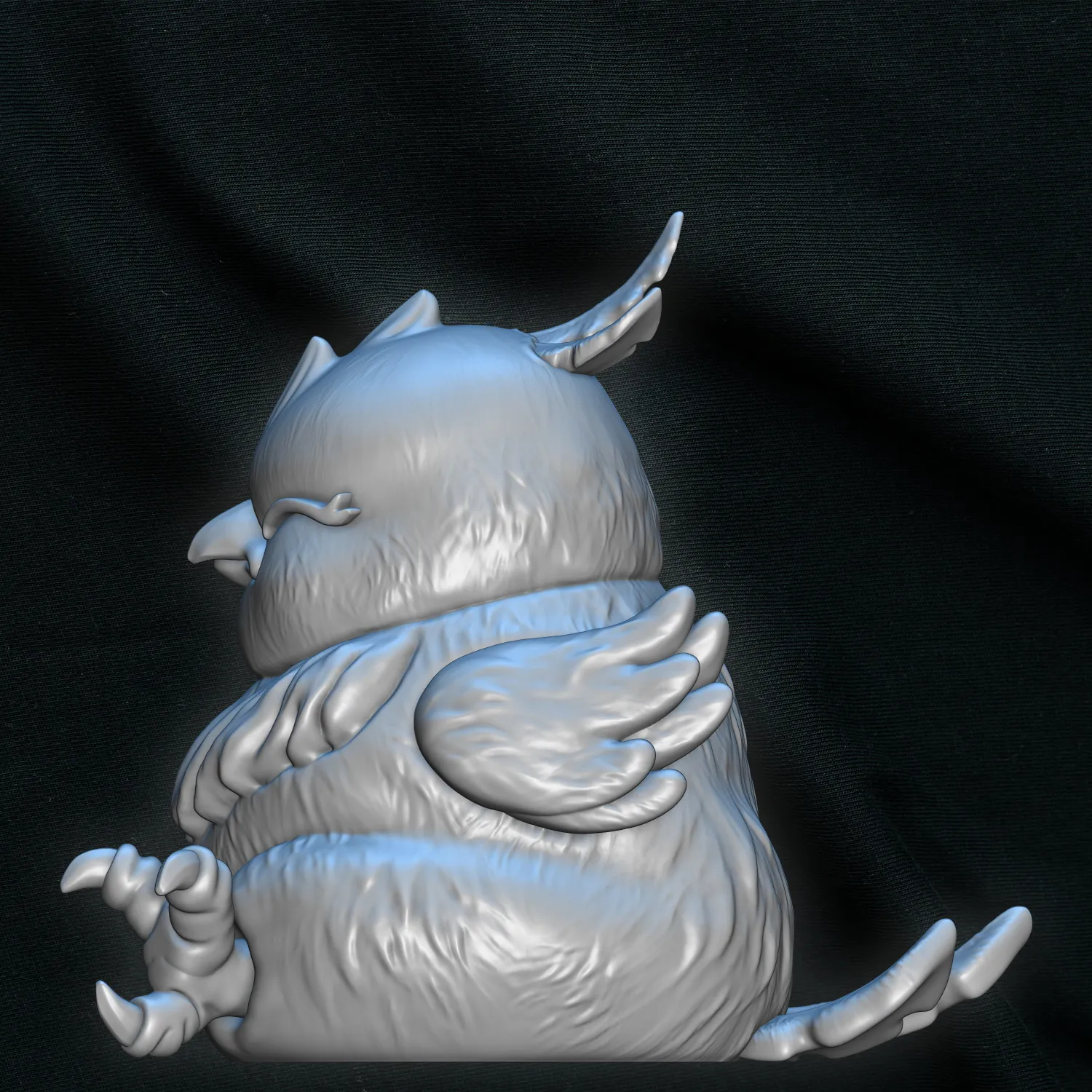 Fat chocobo chibi