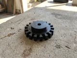 Functional Spur Gear — Keyed Bore, Hub & Lightening Holes-1