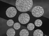 Decorative Bases Flat Stone Set-0