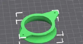 Inlet for fan 50 mm