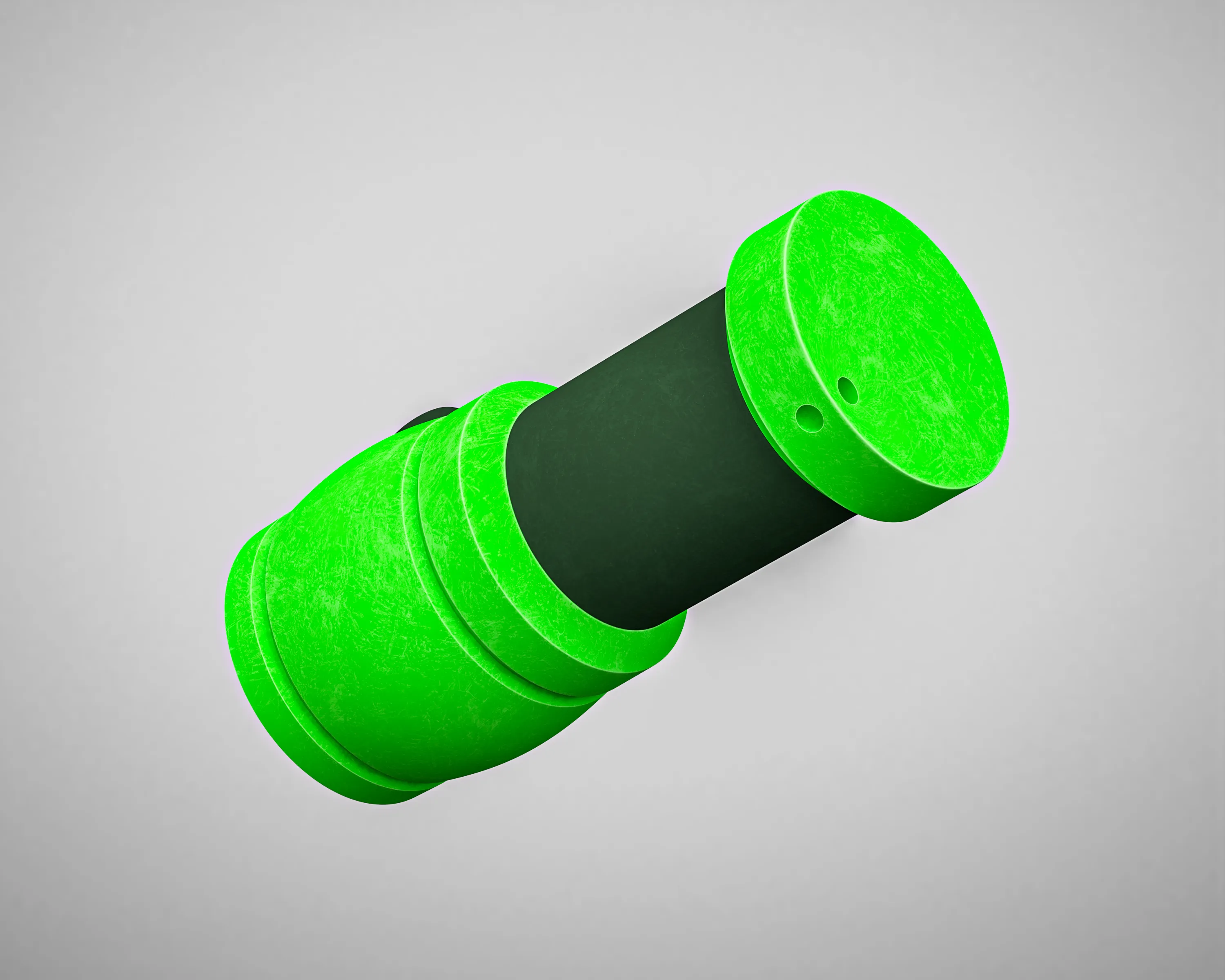 Lethal Company Flashlight - 3D Printable STL Model