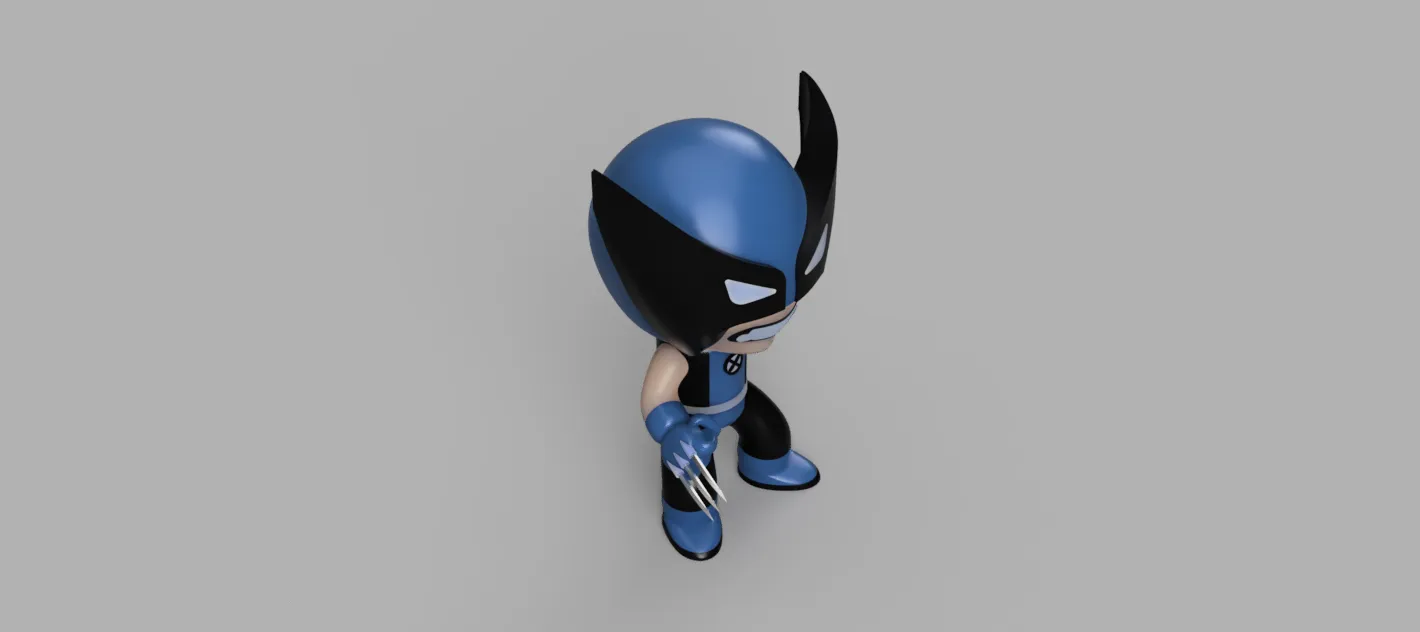 Marvel Mini Wolverine / New Fantastic 4 (James Howlett)