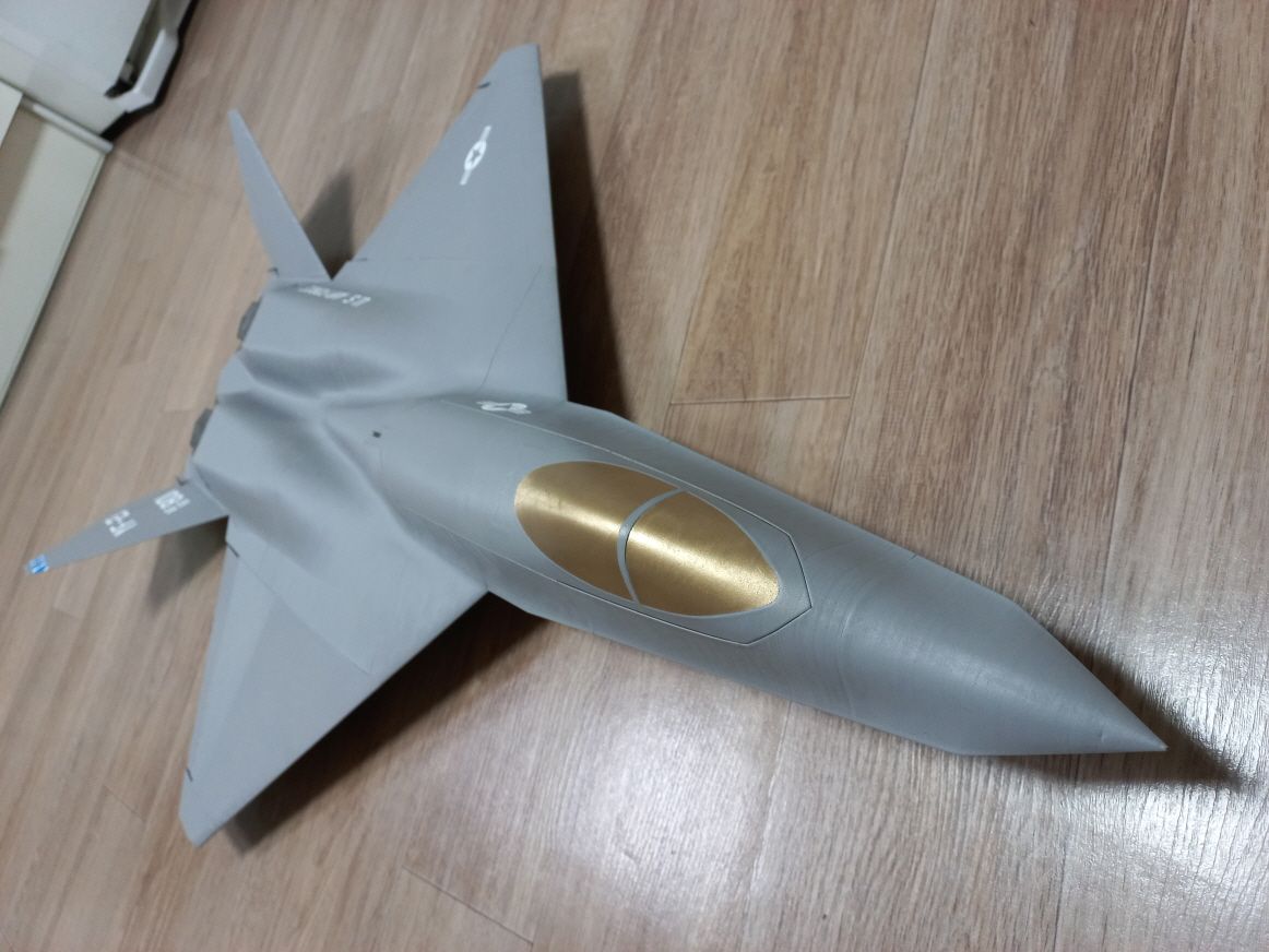 3d Printed R C Yf-23 Twin 4s 50mm Edf 