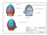 DISPENSADOR DE PASCUA PARA DULCES ( m&m's )-3