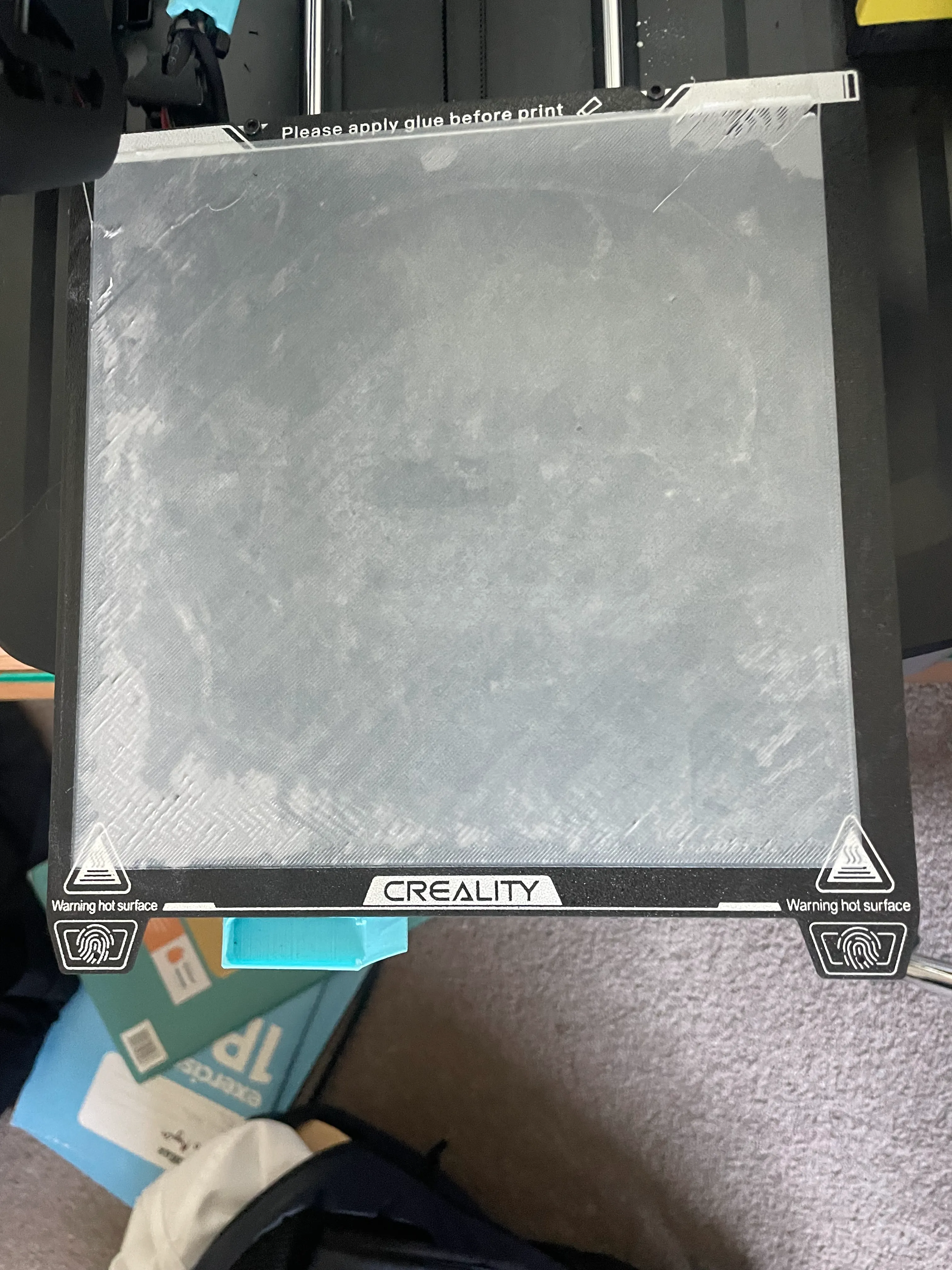 Ender 3 V3 SE bed adhesion/levelling test
