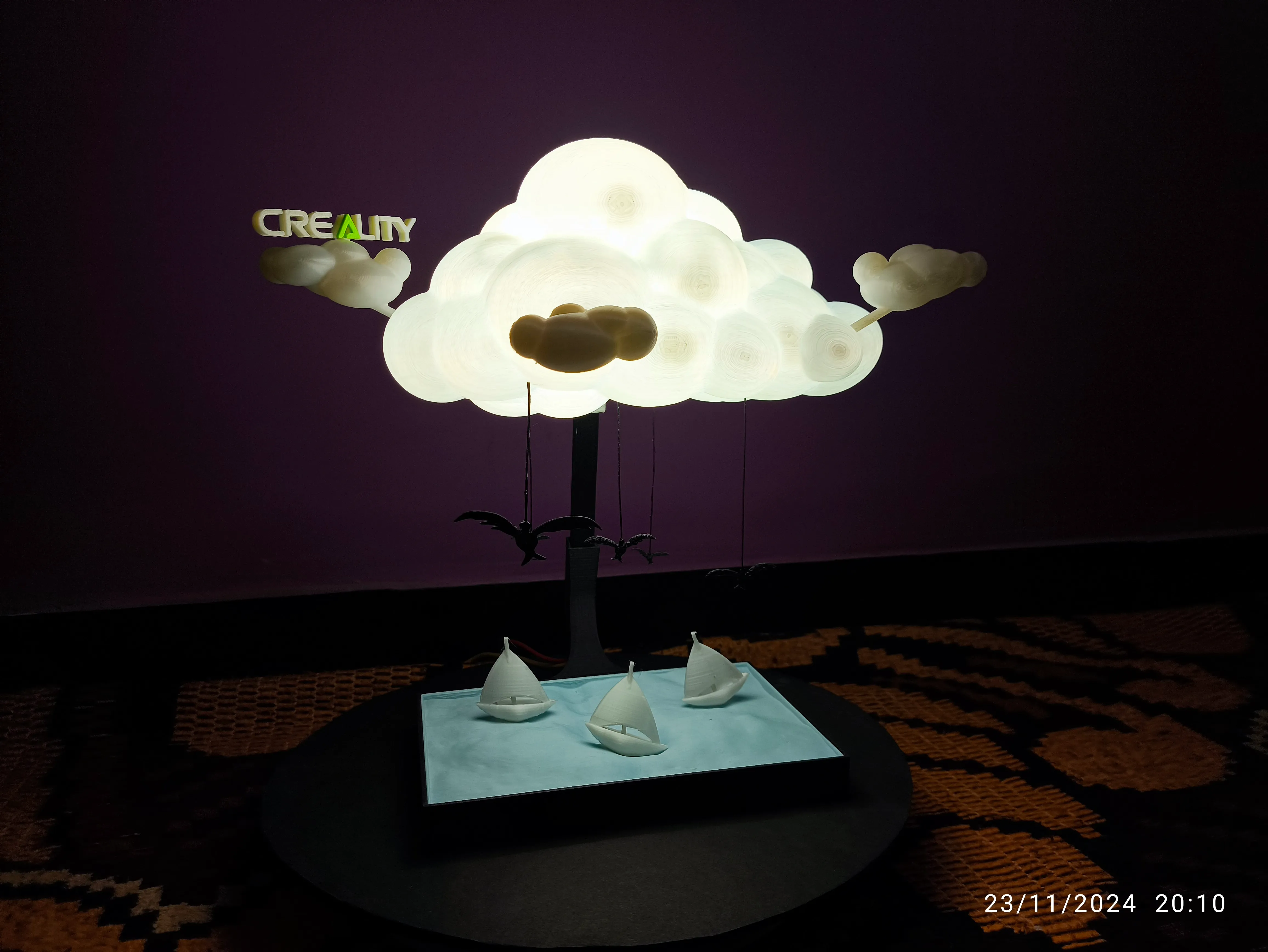 "3D Creality Cloud Table Lamp"