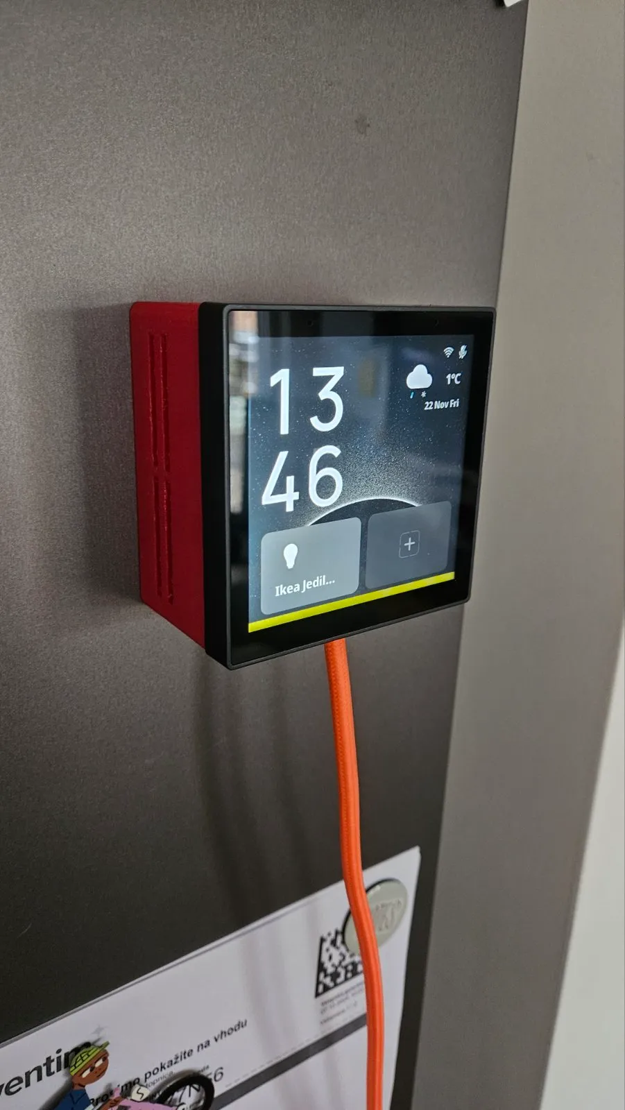Tuya zigbee smart wifi screen holder