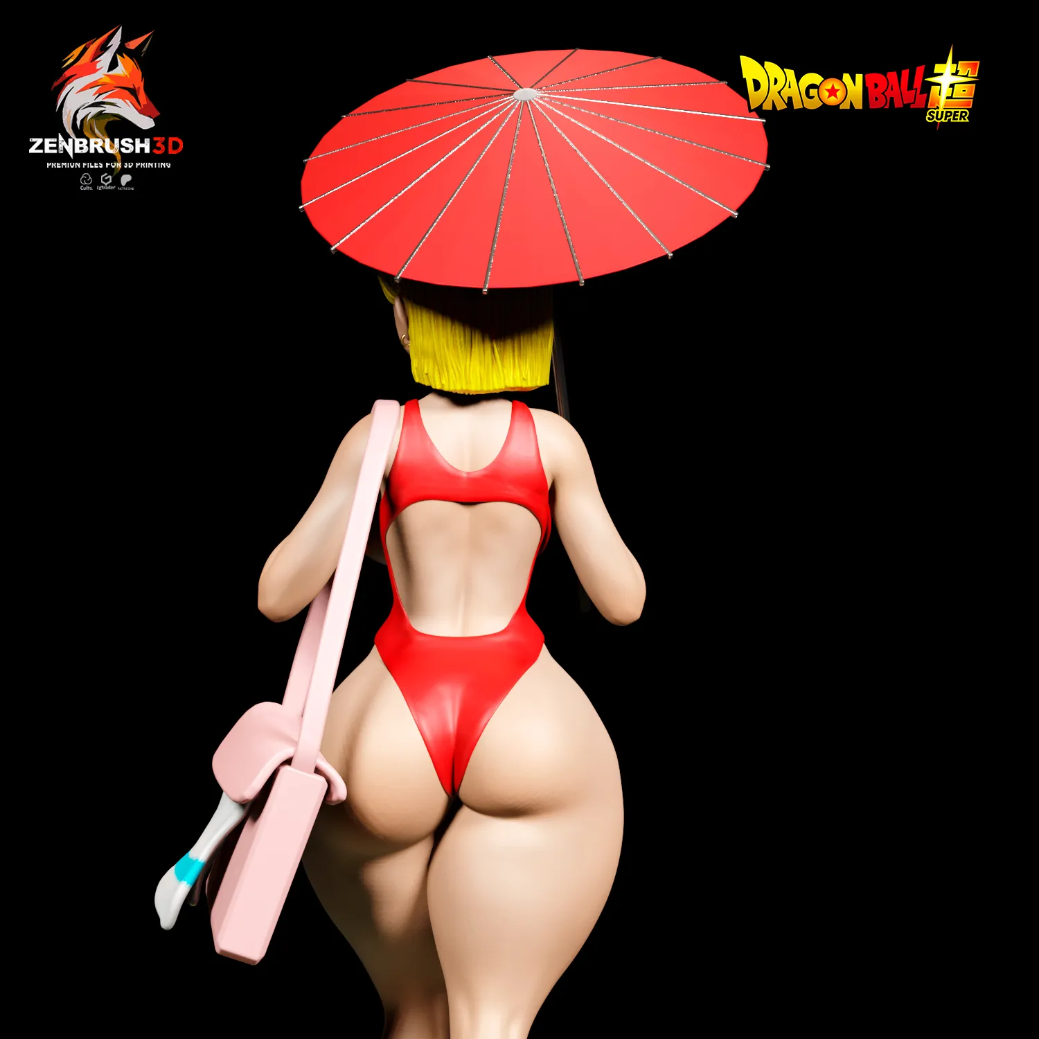 Android 18 - Beach Outfit + NFSW 3D PRINTING