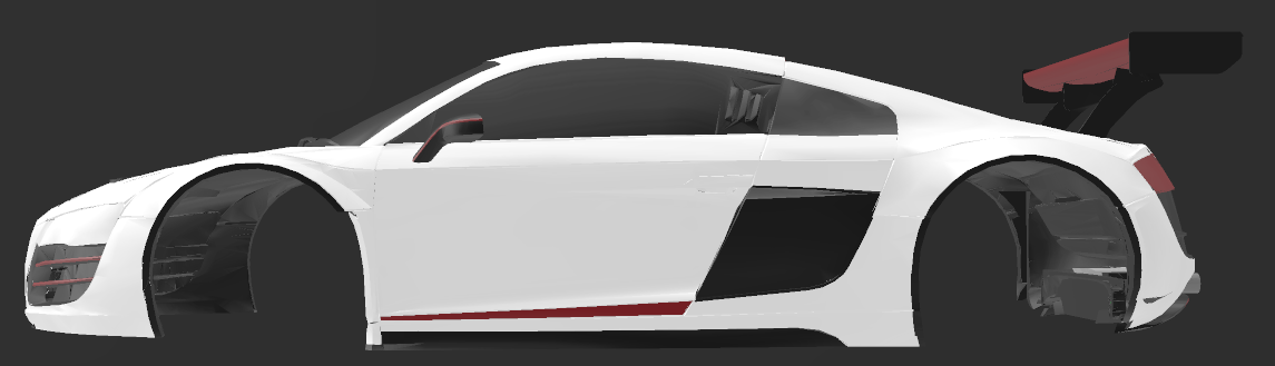AUDI R8 GT RC BODY | 3D models download | Creality Cloud