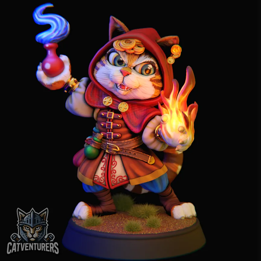 Emberlina Steelwing, Fire alchemist
