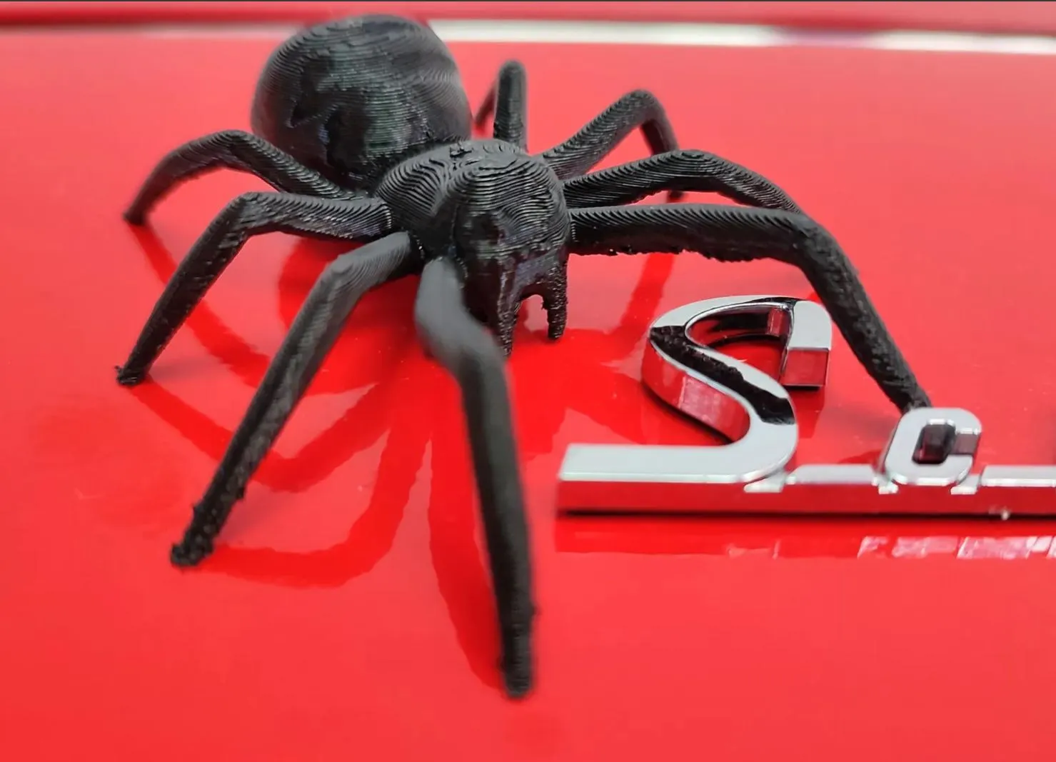 !!! Halloween !!! - Spooky spider fridge magnet
