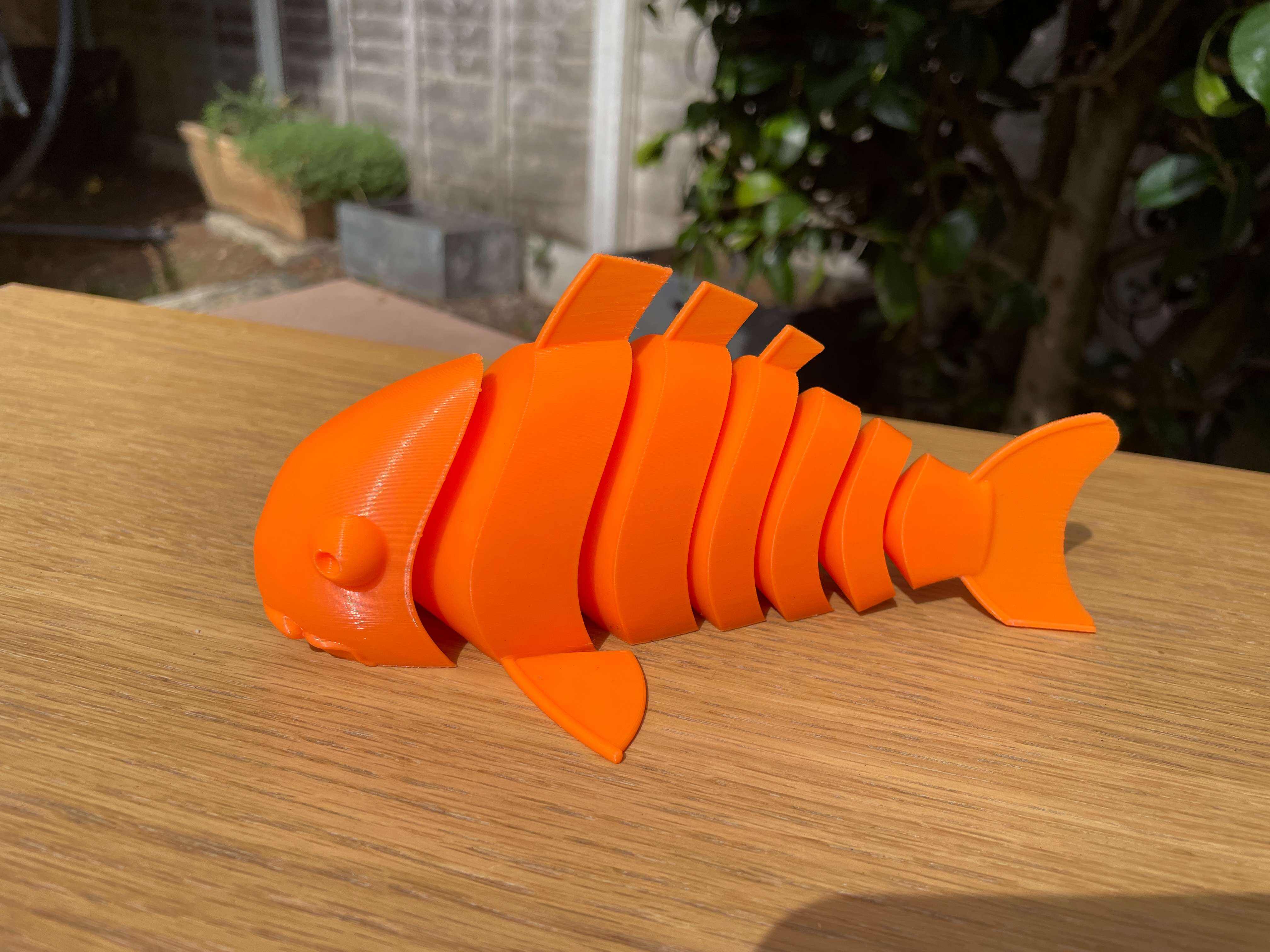 Articulated Goldfish Carp Koi