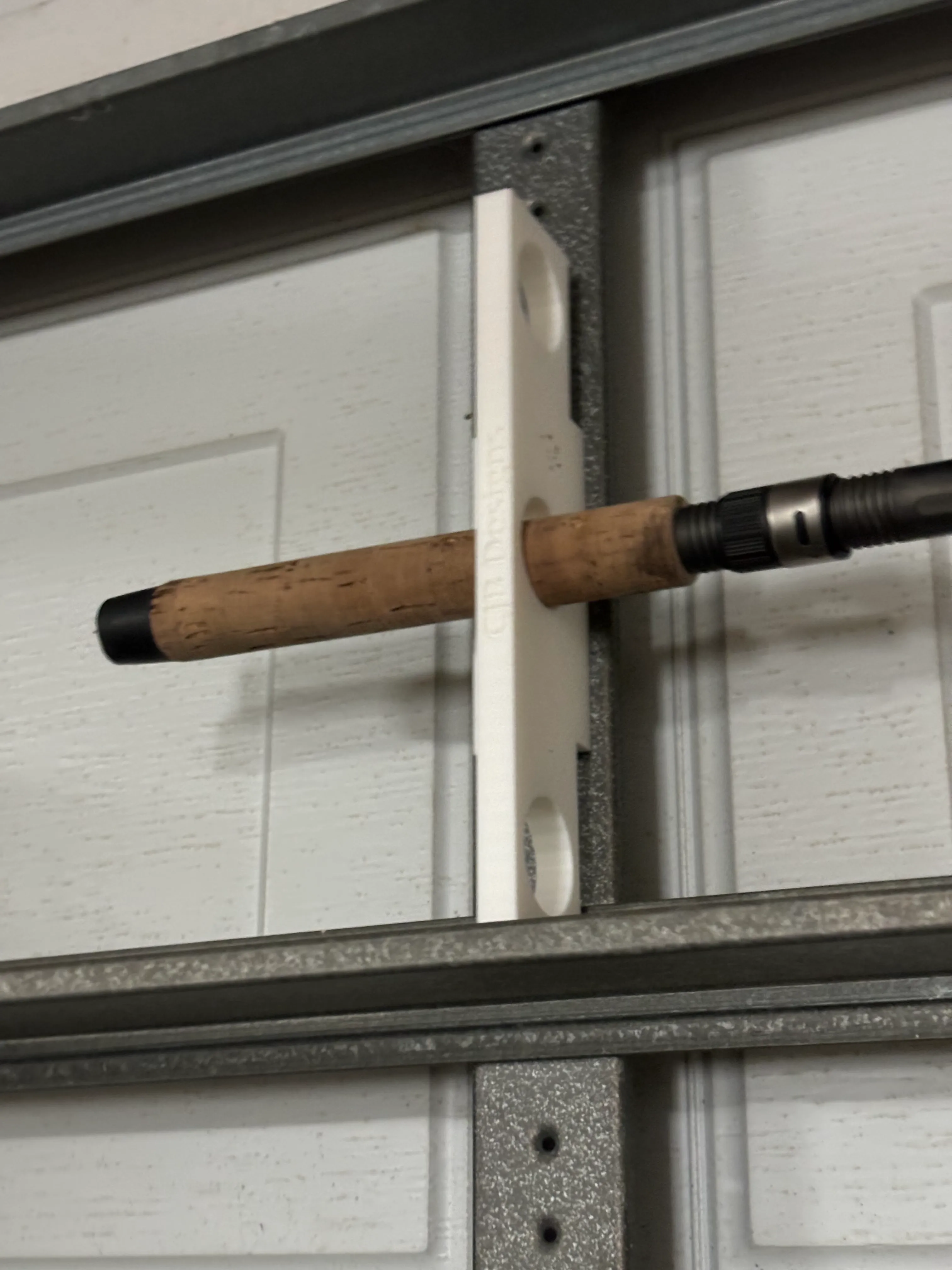 Fishing Rod Holder for garage door