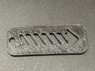 Firework Keyring