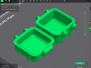 MEGA RESISTANT MINI BOX WITHOUT SCREWS