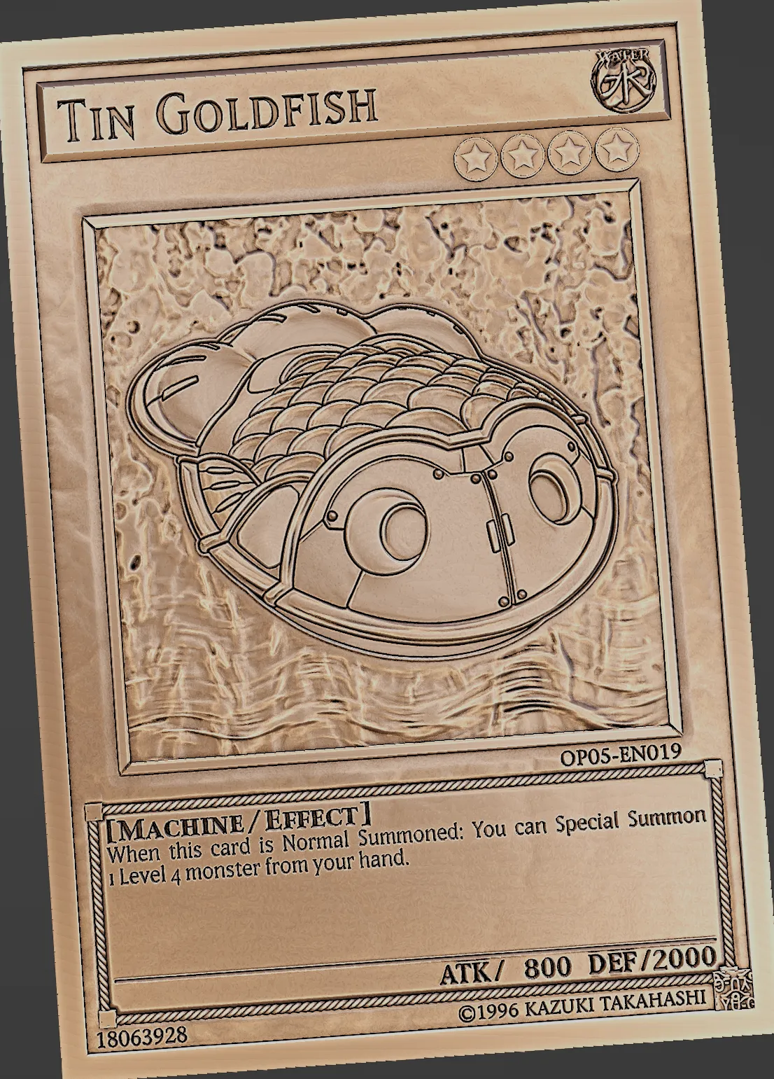 Tin Goldfish - yu-gi-oh!