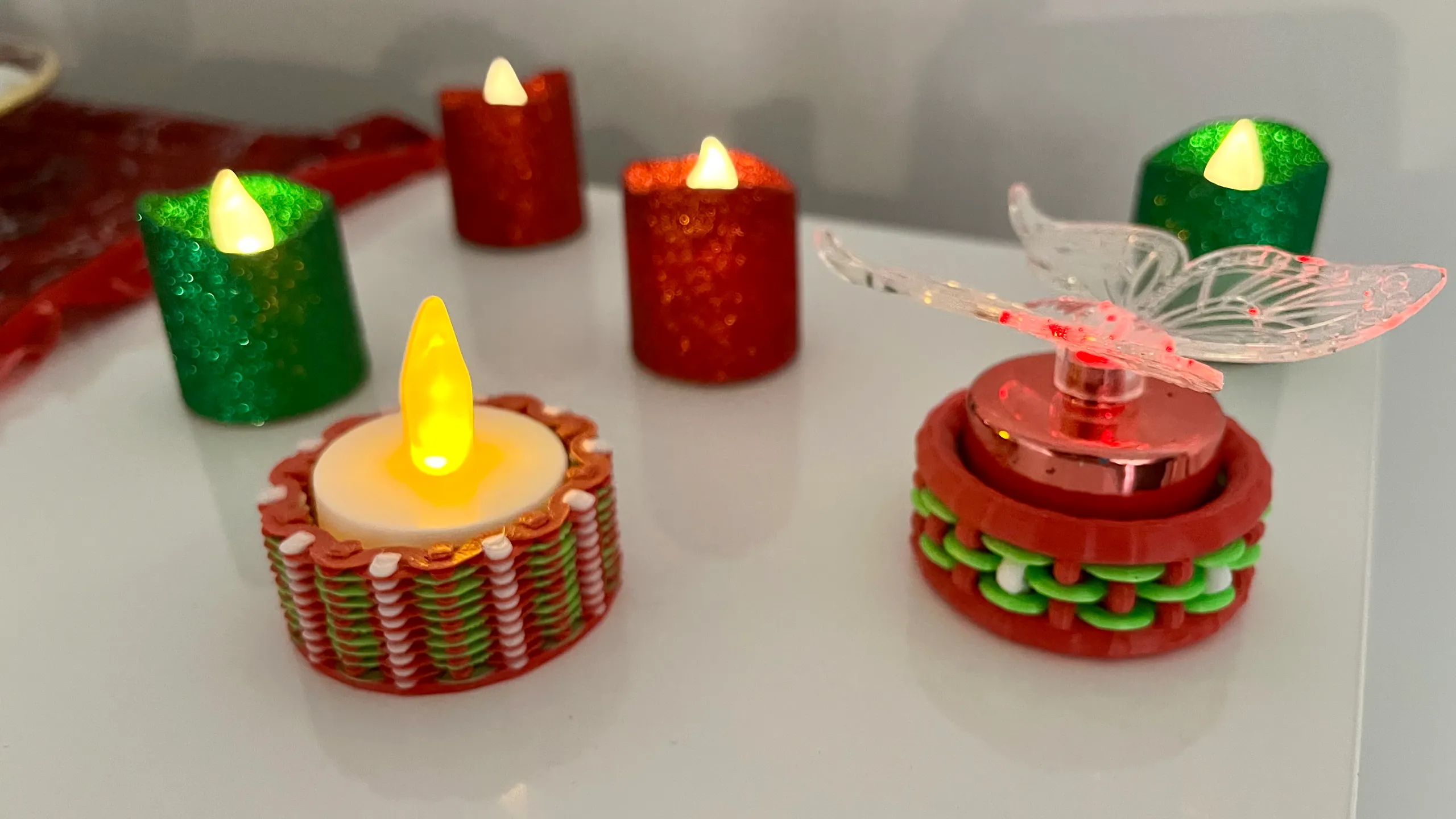 Tea light candle holders-1