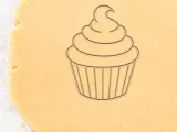 Cupcake Cookie Cutter, Biscuit Cutter-0