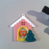 Christmas house ornament-4