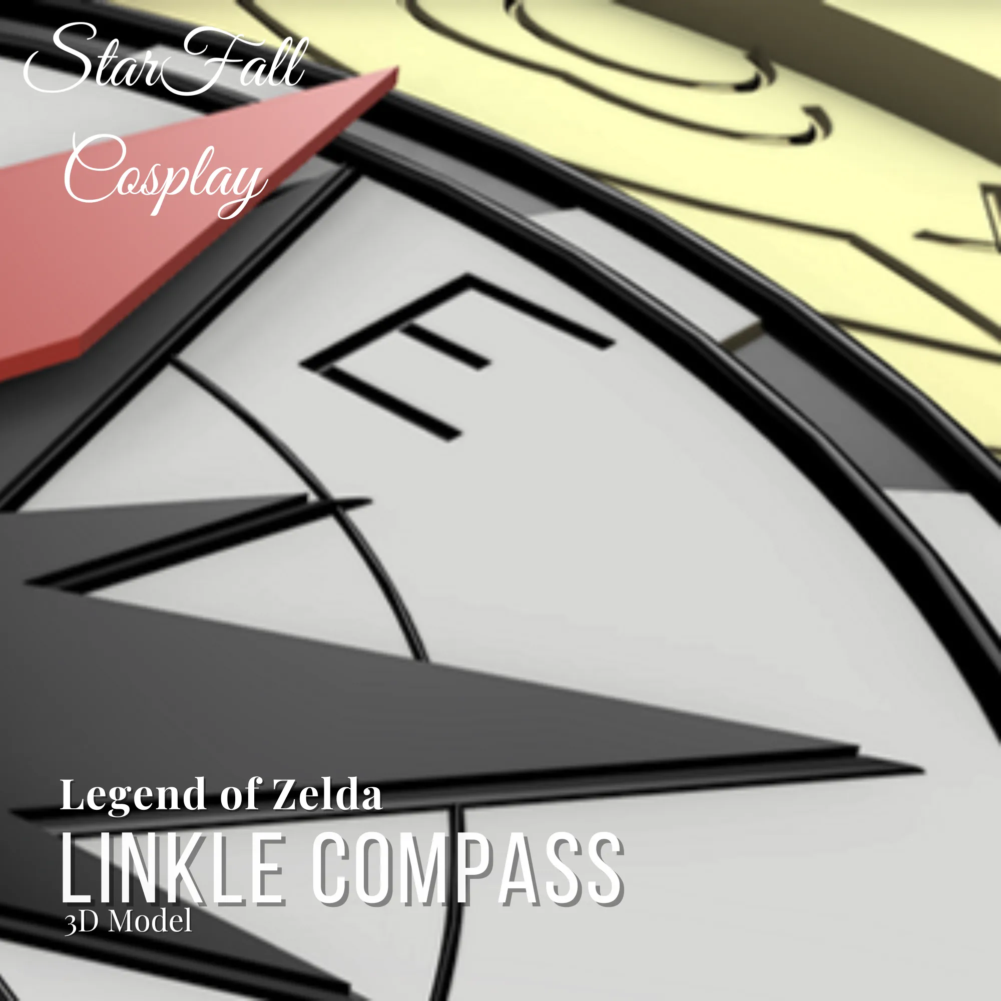Linkle Compass 3D Model