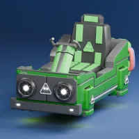 Futuristic vehicle Creality Mini Maker-1