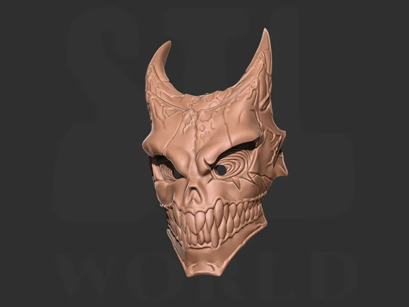 Kaiju No 8 Cosplay Mask - 3D print model