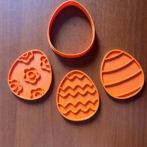 cortante + estampa de huevo de pascuas / easter egg cutter