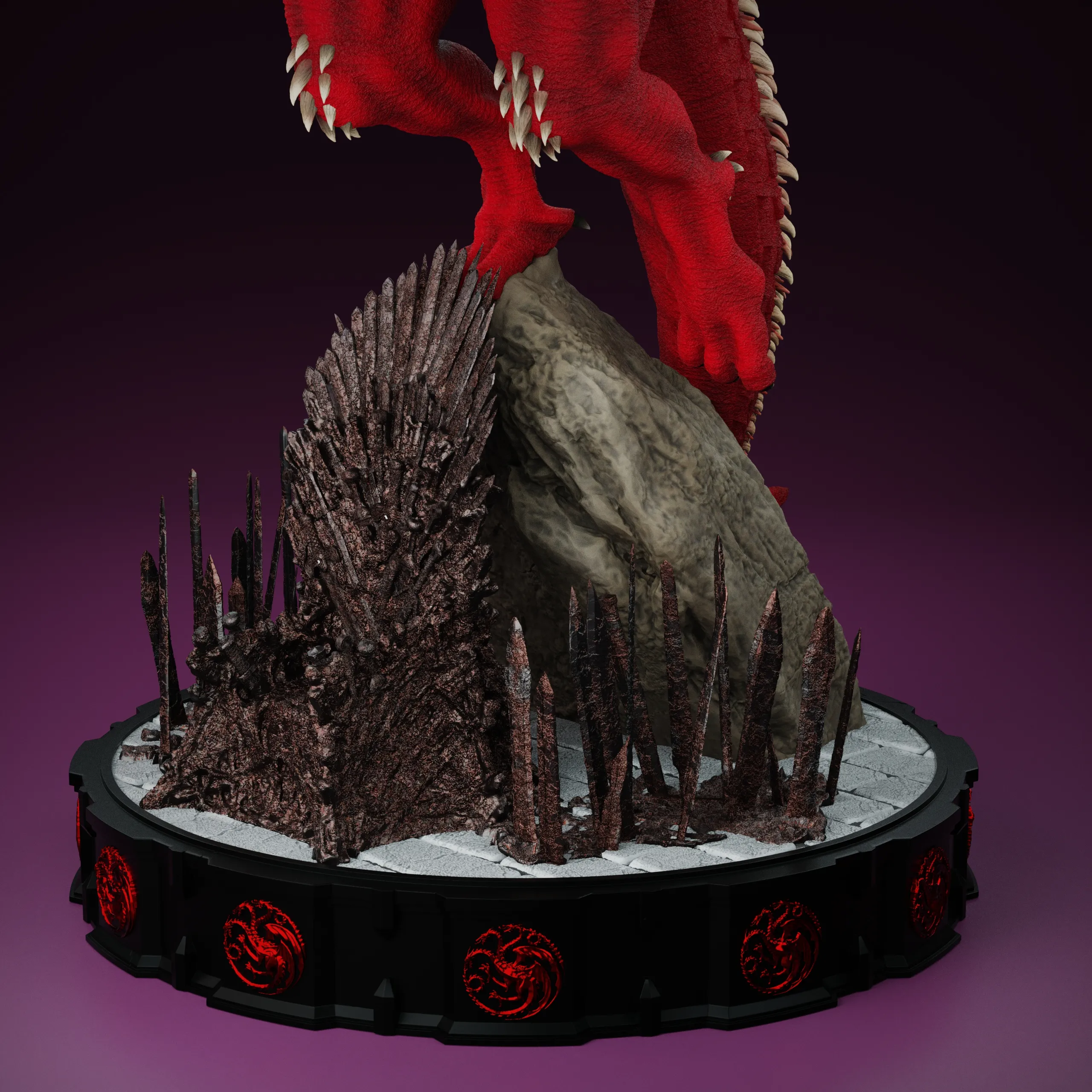 Meleys - The Red Queen - House of the Dragon