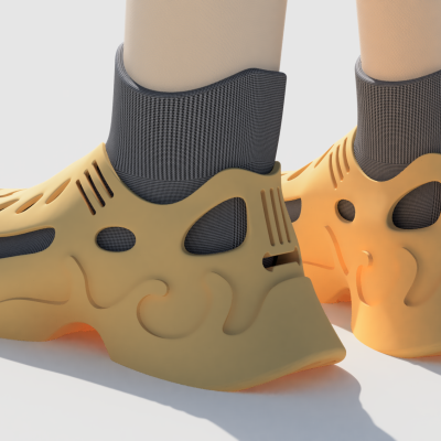 Waverrior - 3D Print Shoe - Techwear Type