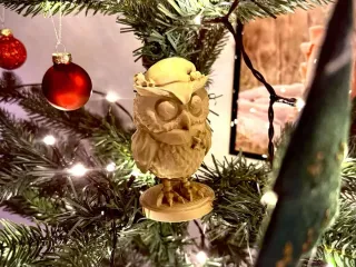 Christmas Owl Decoration