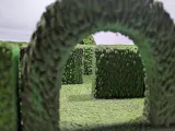 Hedge arch with functional gate - OpenLOCK system-7