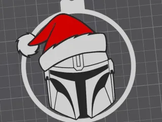 The Mandalorian Christmas Tree Decoration