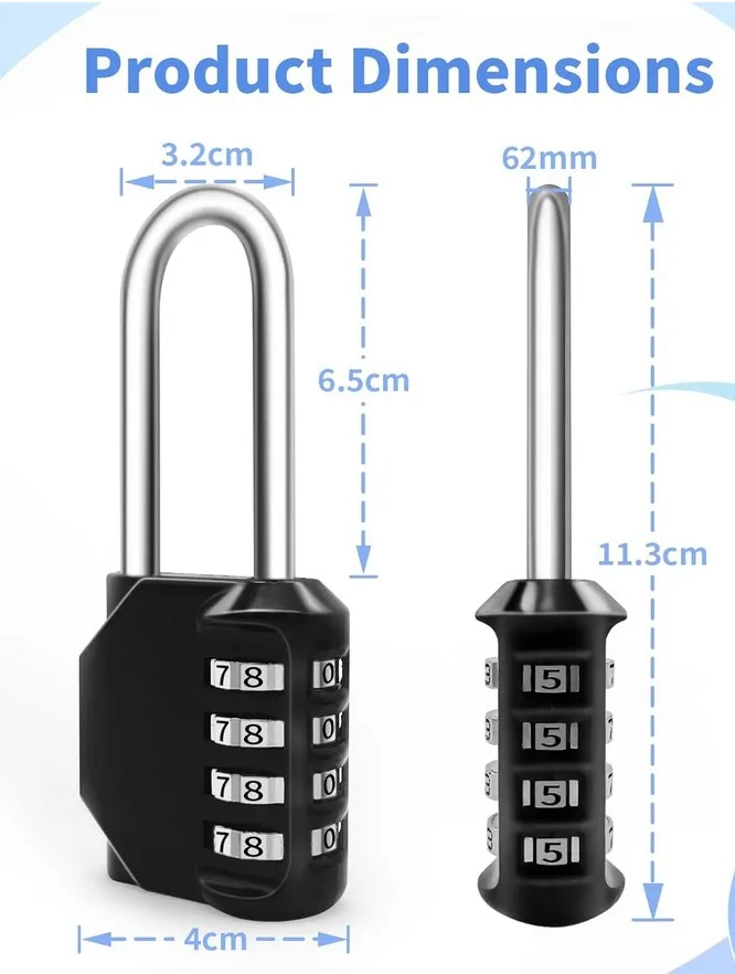 Simple tensioning strap lock for locking / 25mm belt strap