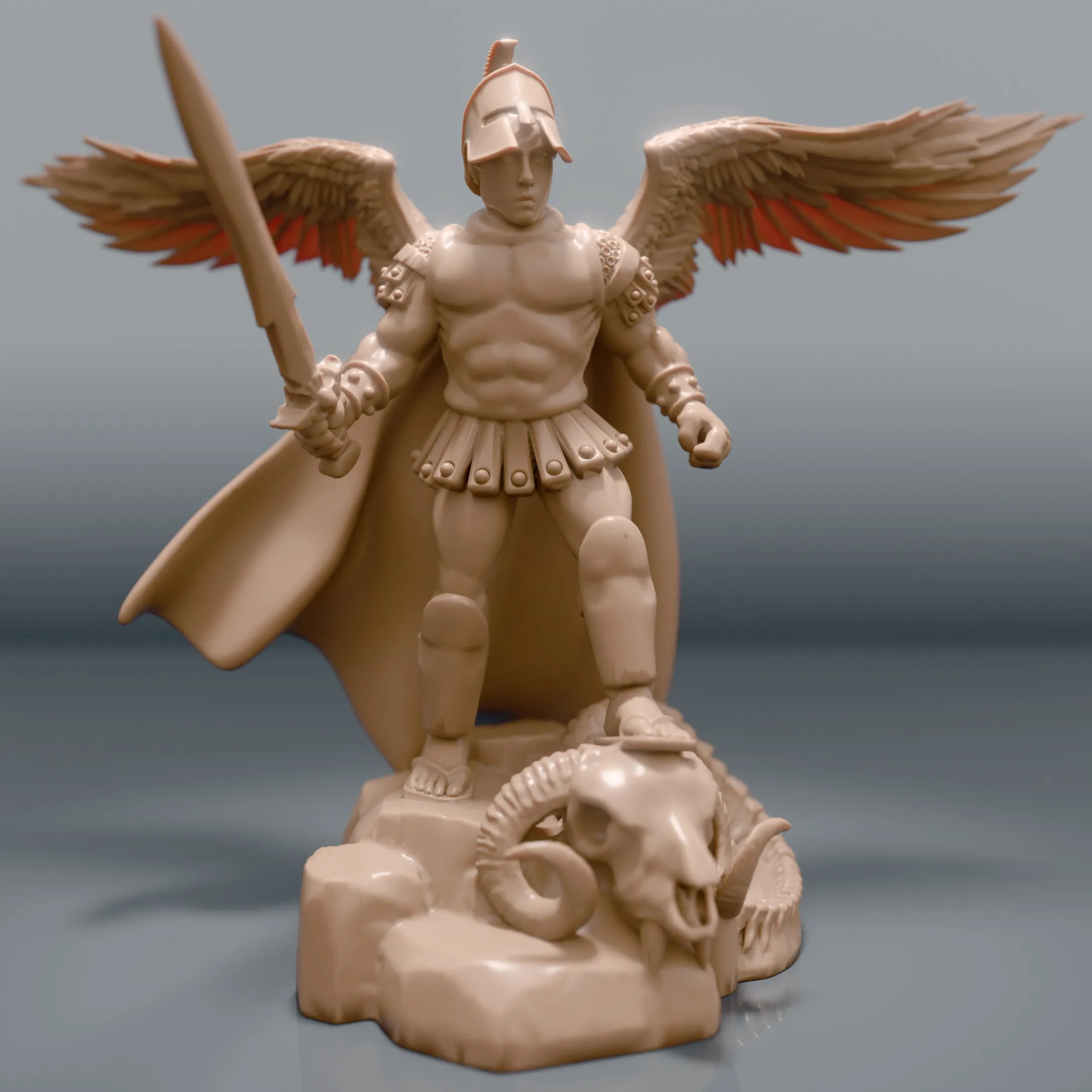 Archangel Michael Figure – A Divine and Majestic Sculpture