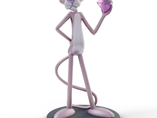 Pink Phanter Fan Art 3D