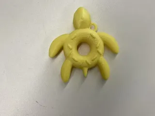 Donut Turtle charm/keyring