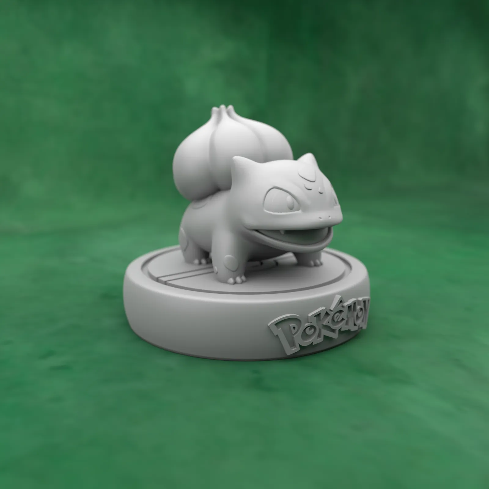 Bulbasaur - Bulbizarre (Pokémon) - STL - Impression 3D