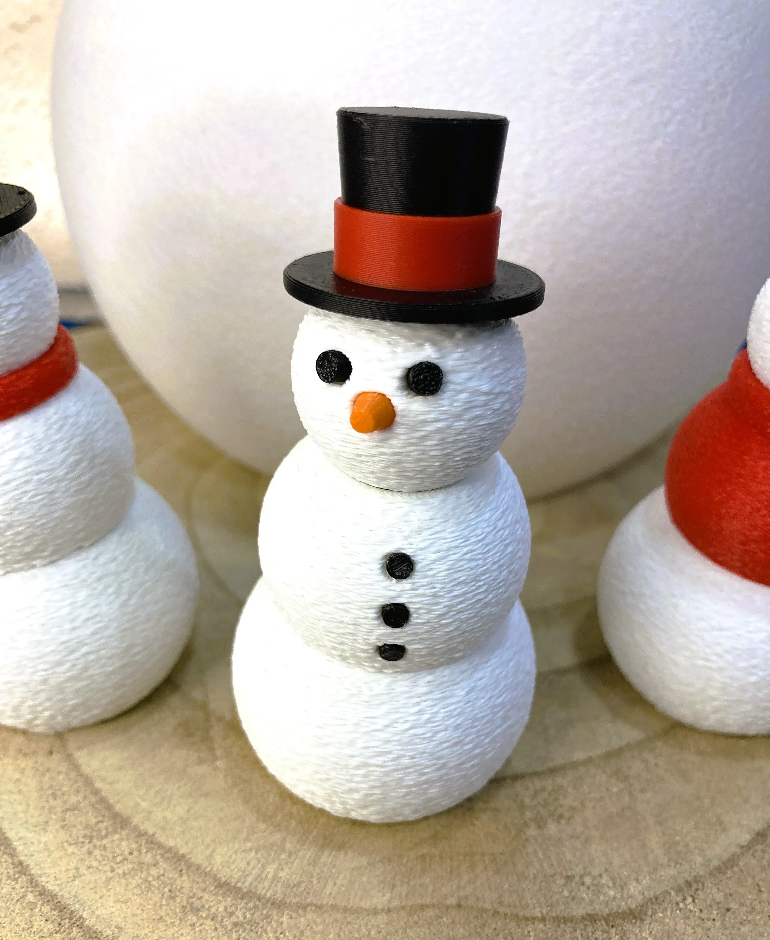 Small Snowman / Muñeco de nieve pequeño