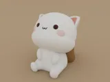 Kawaii Cat ( Thinking something )-0
